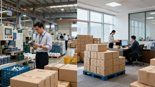 Sourcing agent vs trading company comparison