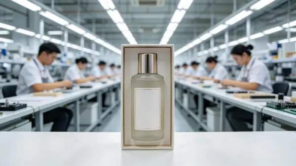 Modern Private Label Production Facility in China